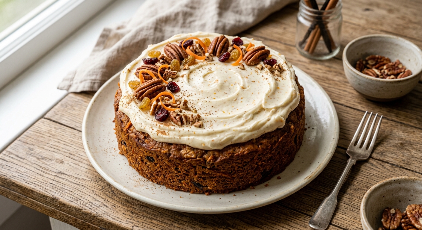 Air-Fryer Carrot Cake