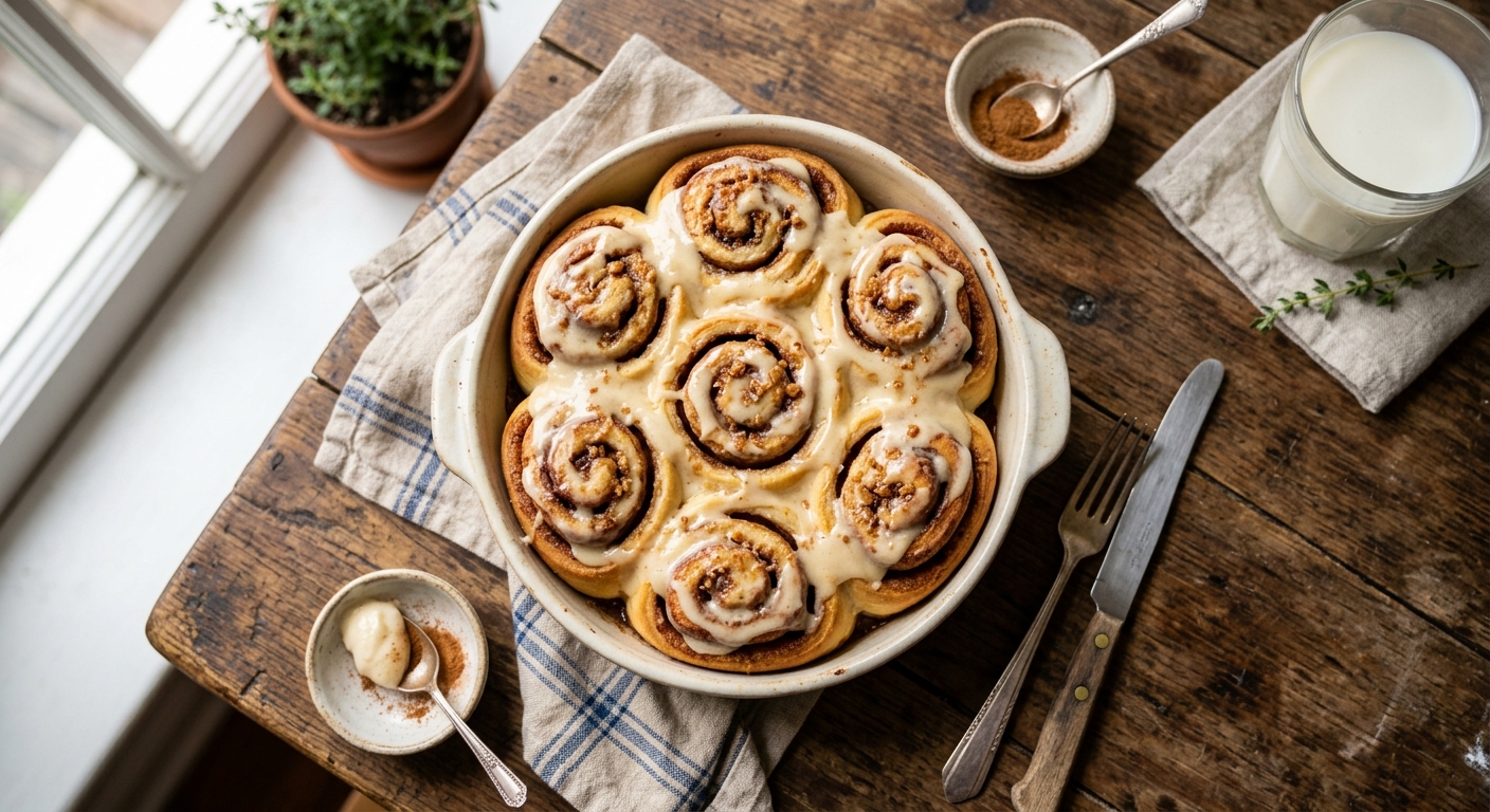 Air Fryer Cinnamon Rolls