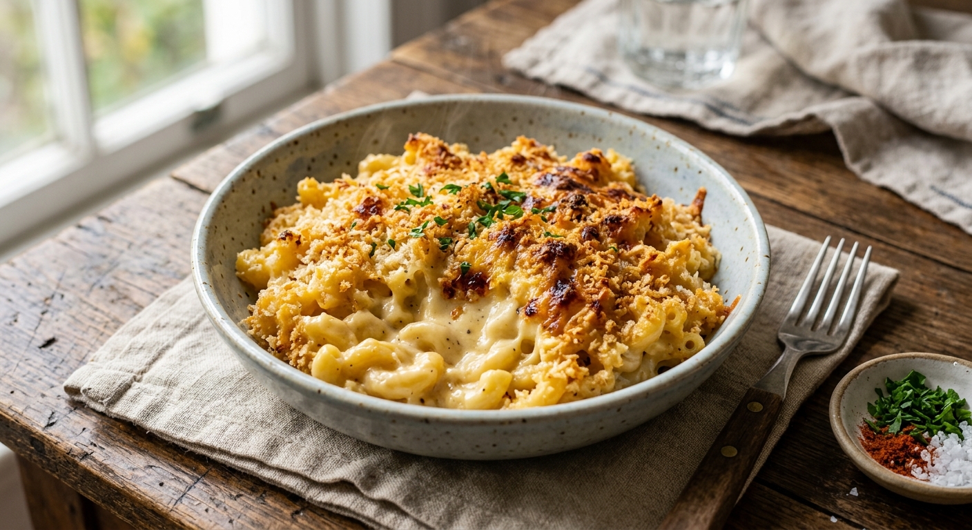 Air Fryer Mac & Cheese