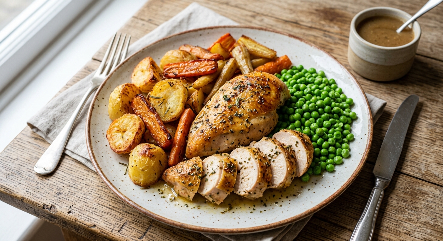 Air Fryer Roast Dinner