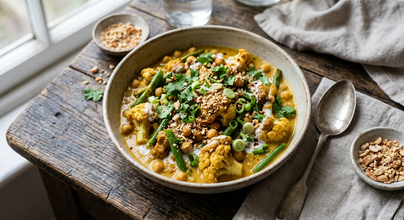 Baked Vegan Korma