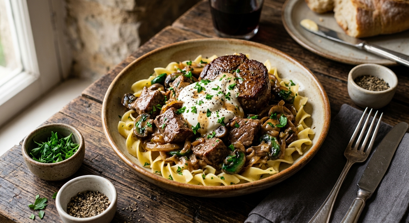 Beef Stroganoff Recipe